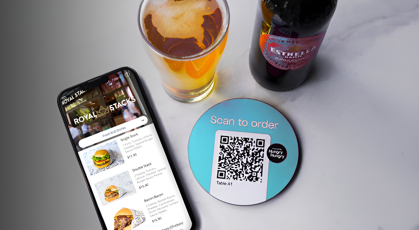 Order via QR code