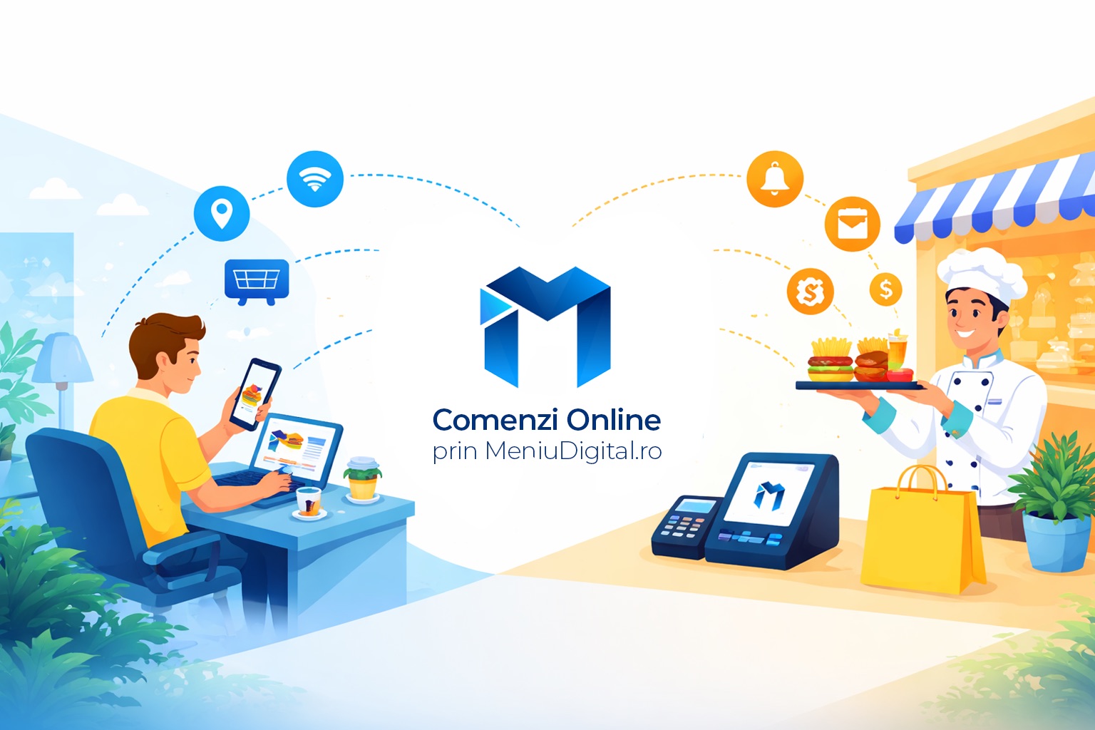 Comenzi online MeniuDigital