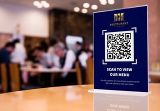 QR Menu Holder For Restaurant